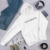 Unlearn Hoodie White-Out - Collector Culture