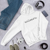 Unlearn Hoodie White-Out - Collector Culture